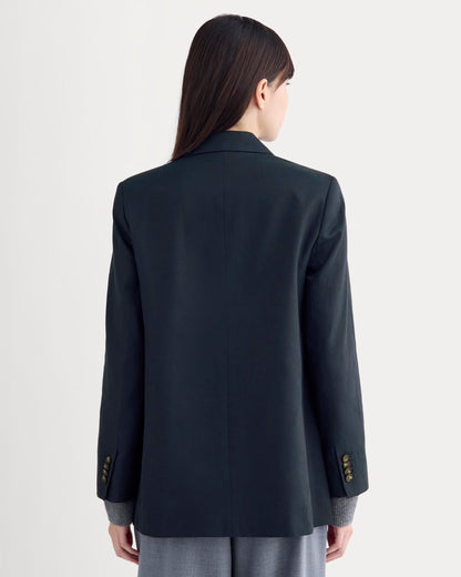 The Oversized Blazer in Buttersmooth | Navy