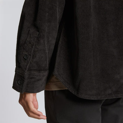 The Corduroy Everyone Overshirt | Black