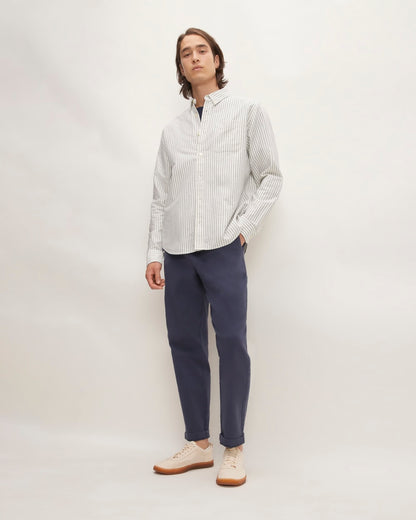 The Classic Oxford Shirt | Bone/Navy | Standard