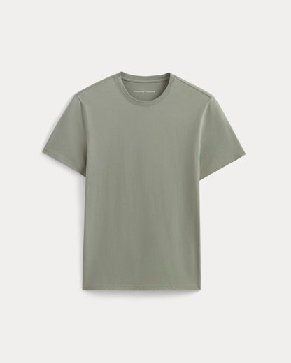 The Essential Organic Crew | Sage Green