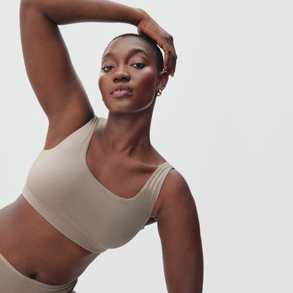 The Cotton Tank Bra | Burnt Sugar