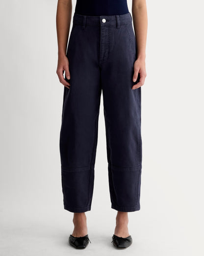 The Utility Barrel Pant | Navy | Tall