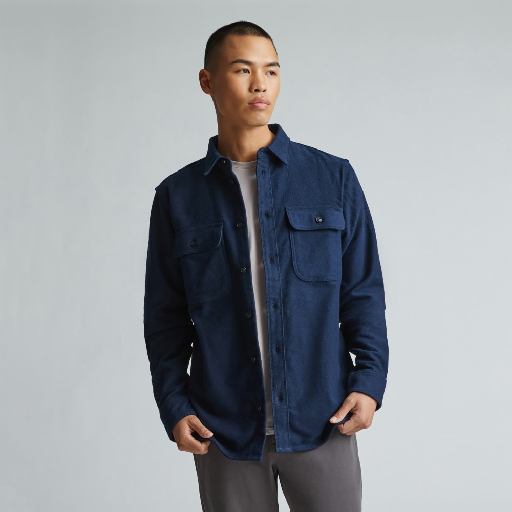 The Heavyweight Overshirt | Uniform | Deep Navy