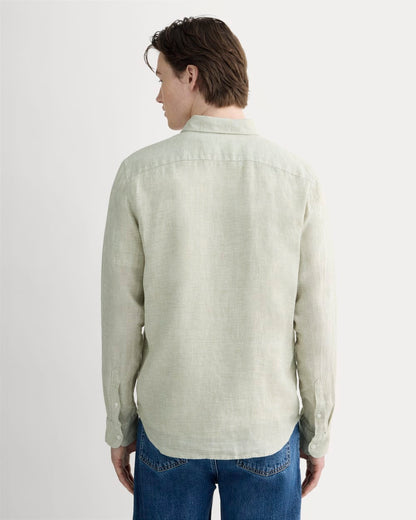 The Classic Shirt in Linen | Elm Gingham