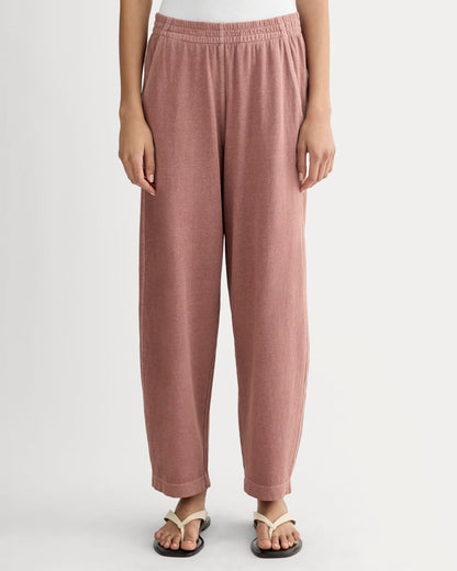 The Off-Duty Barrel Pant | Brown Garment Dye