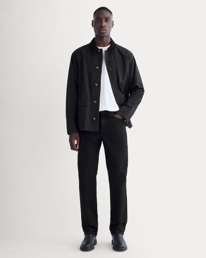 The Organic Cotton Straight-Leg Jean |  Black