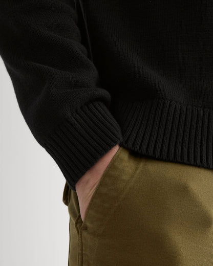 The Classic Sweater in Everyday Cotton | Black