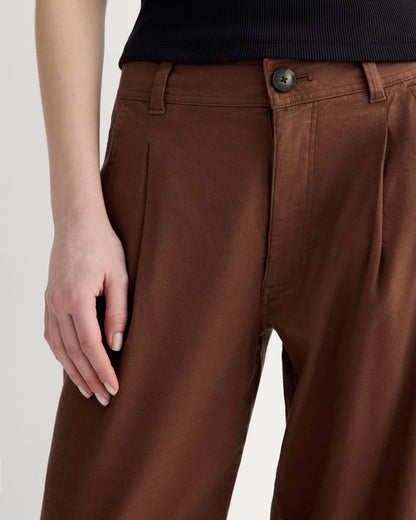 The Everywhere Pant in Stretch Linen | Cedarwood