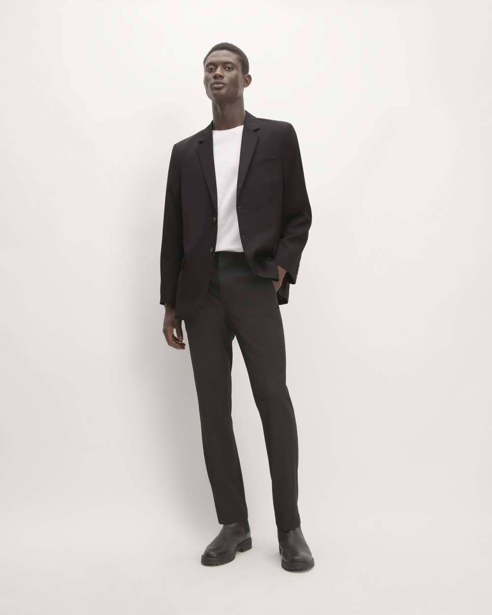 The Italian Wool Jacket |  Black