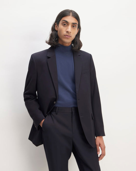 The Italian Wool Jacket |  Navy