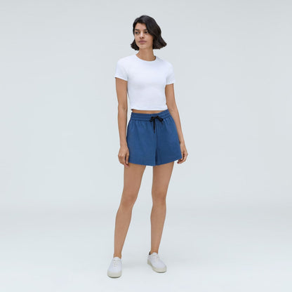 The Seersucker Boxer Short | Deep Blue
