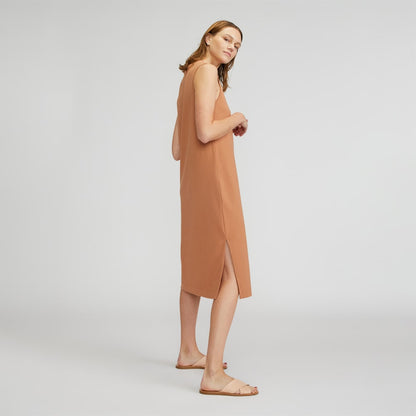 The Weekend Tank Dress | Tawny Brown