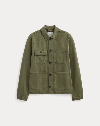 The Denim Utility Jacket | Garment-Dyed Kalamata