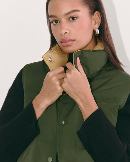 The Puffer Vest | Dark Forest