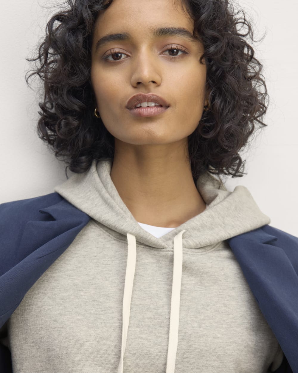 The Off-Duty Terry Hoodie | Heathered Grey