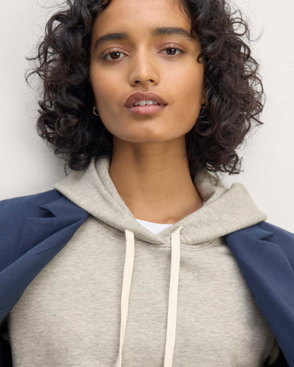 The Off-Duty Terry Hoodie | Heathered Grey