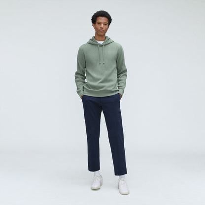 The Waffle-Knit Hoodie | Lily Pad