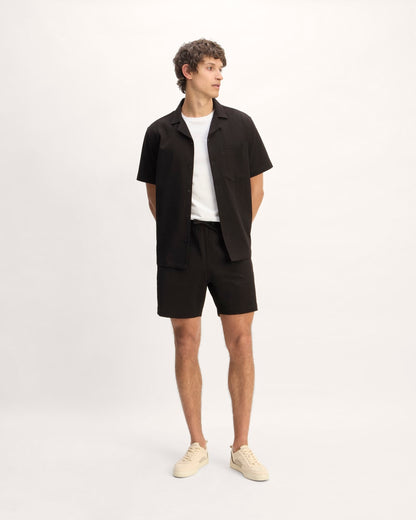 The Seersucker Short | Black