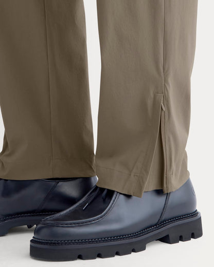 Transit Recycled Nylon Jogger | Deep Taupe
