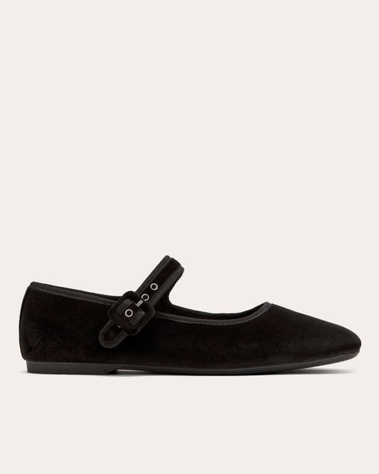 The Day Buckle Mary Jane | Black Velvet