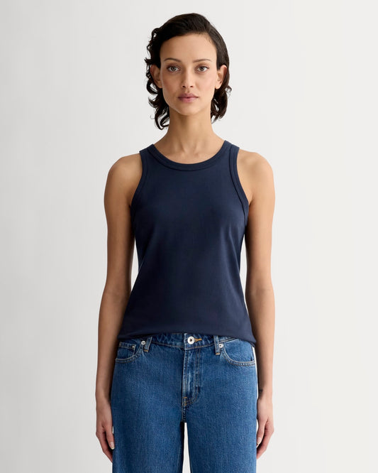 The Tank in Essential Cotton | Navy