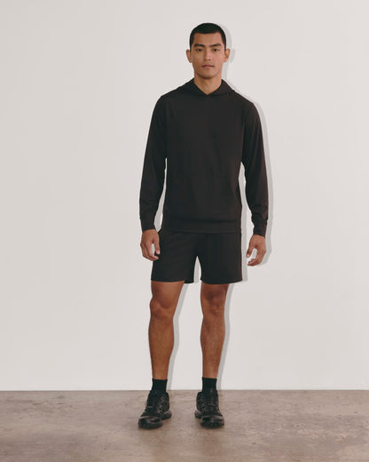 The Off-Duty Tech Hoodie | Black