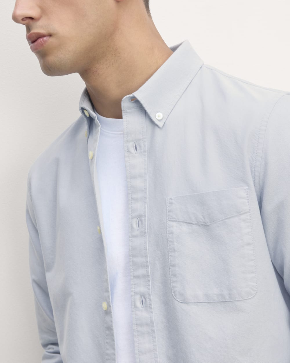 The Slim Oxford Shirt | Light Blue | Tall