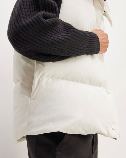 The Puffer Vest | Bone