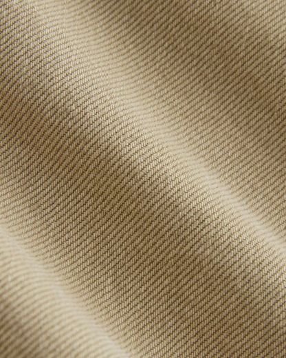 The Long A-Line Denim Short | Garment-Dyed Tan