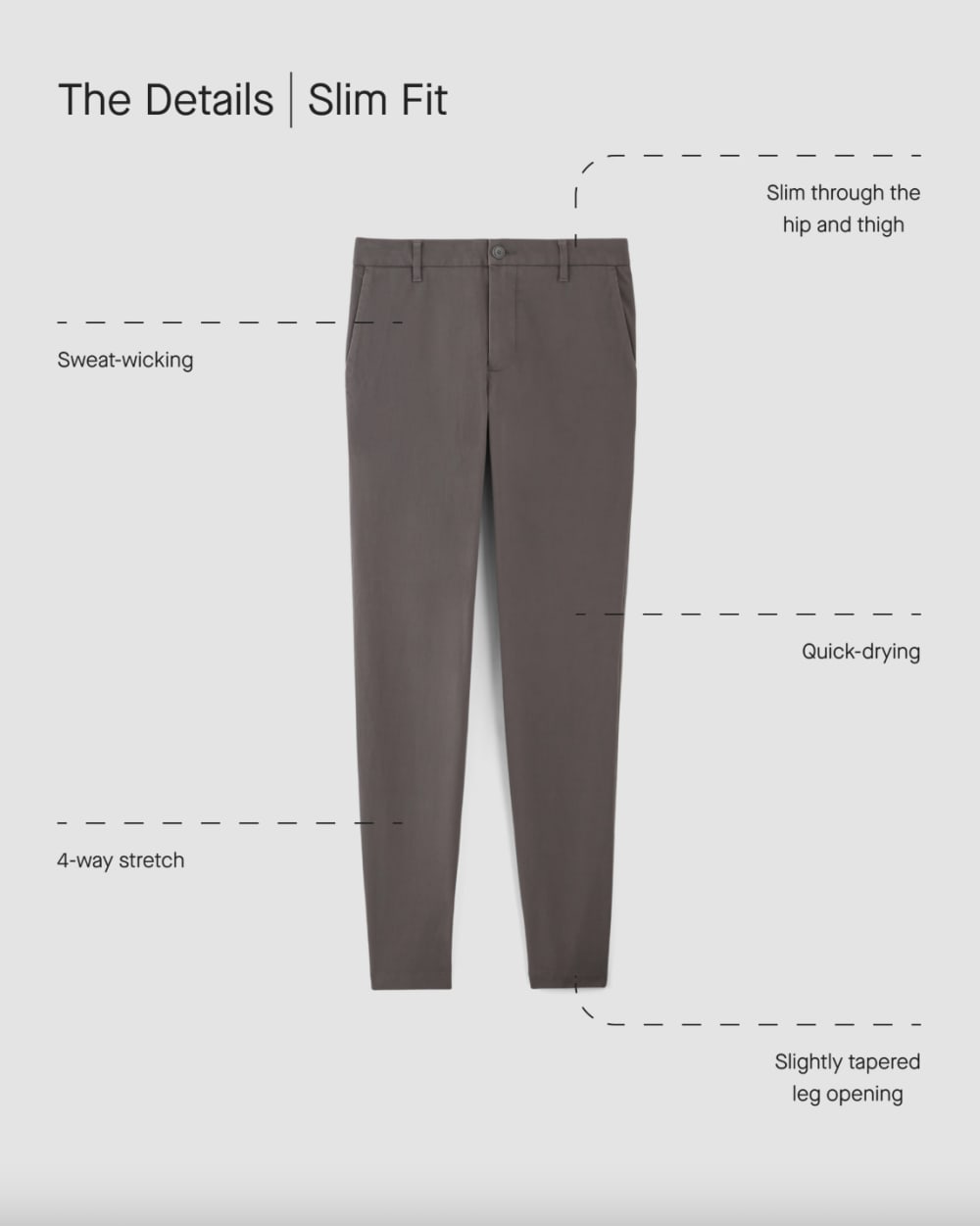The Performance Chino | Uniform | Midnight Navy | Slim