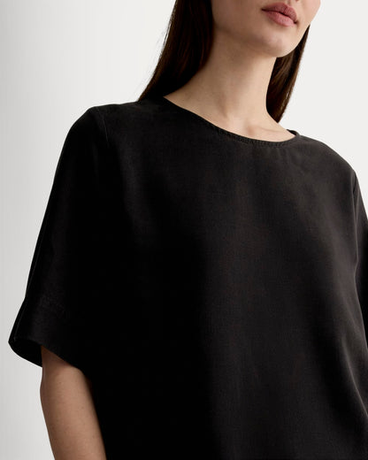 The Relaxed Tee in Buttersoft | Black