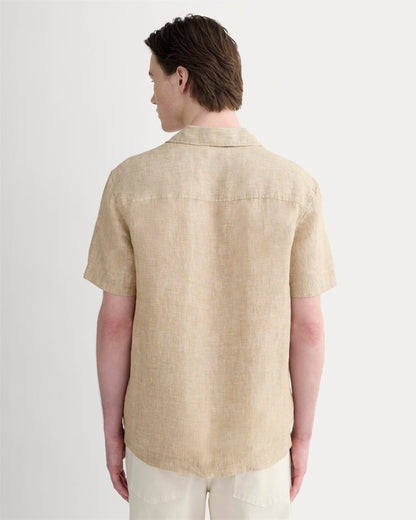 The Resort Shirt in Linen | Cornstalk Chambray