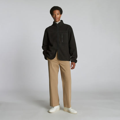 The ReNew Fleece Full Zip | Black