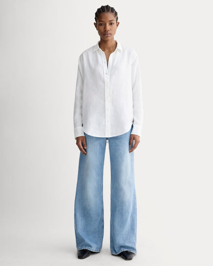 The Must-Have Shirt in Linen | White