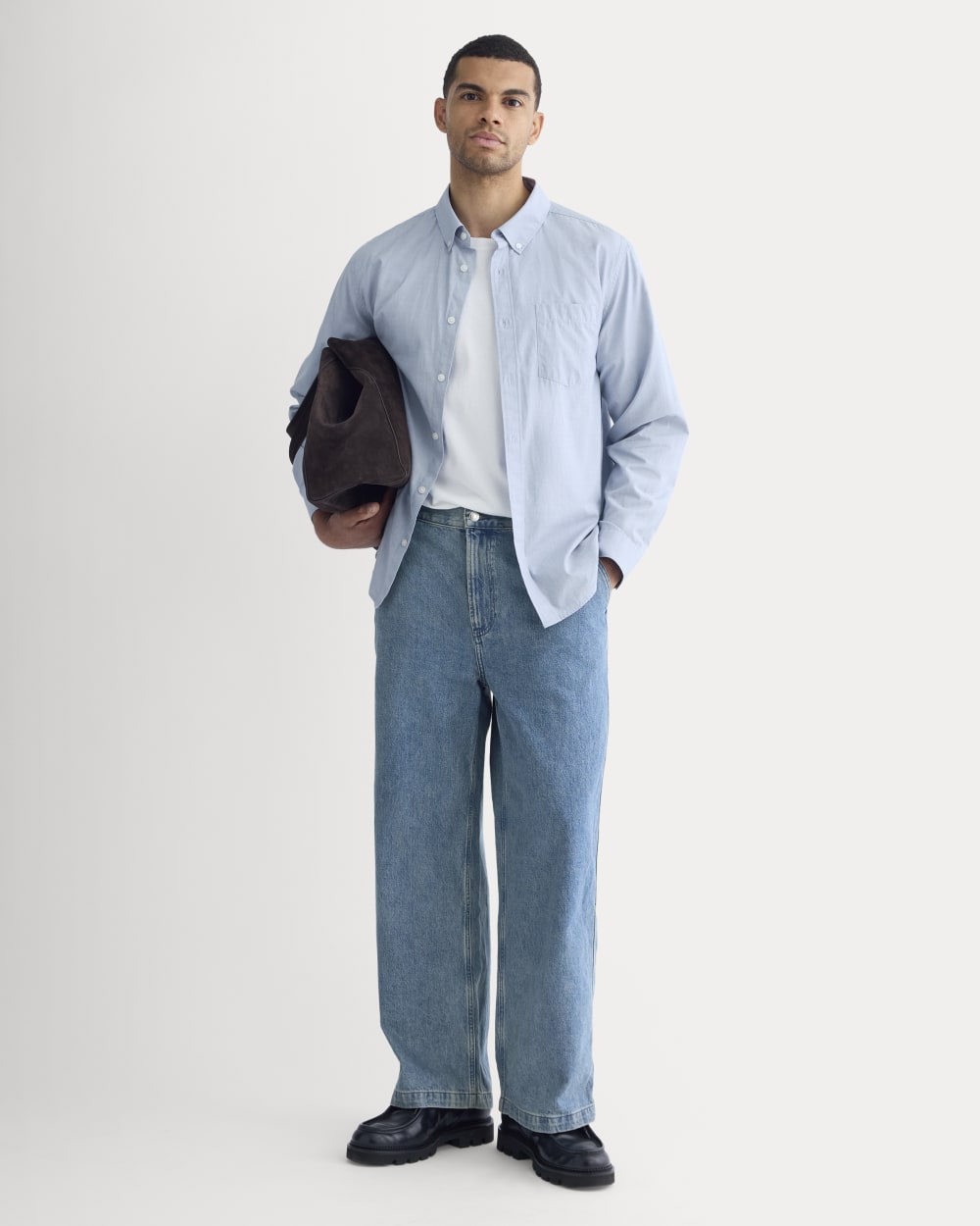 Baggy Rigid Jean | Mid Indigo | 30"