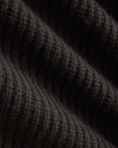The Half-Zip Sweater in Luxe Merino | Black