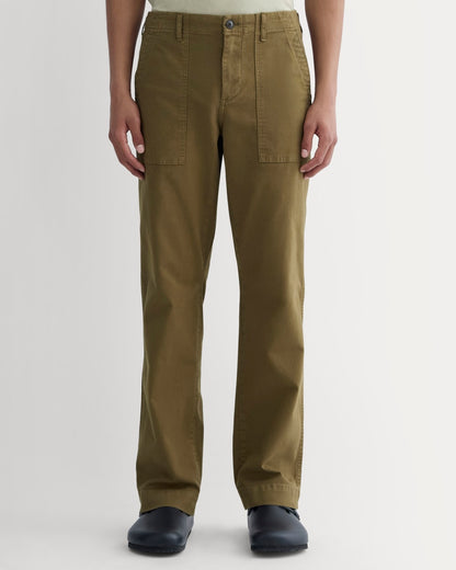 The Canvas Relaxed Pant | Olive
