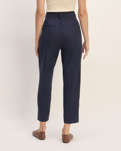The Draper Tapered Pant in Buttersmooth | Navy