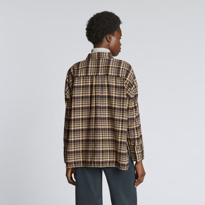 The Boxy Flannel | Multi Plaid