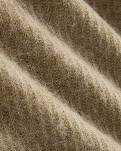 The Cocoon Crew in Alpaca | Dark Heathered Camel