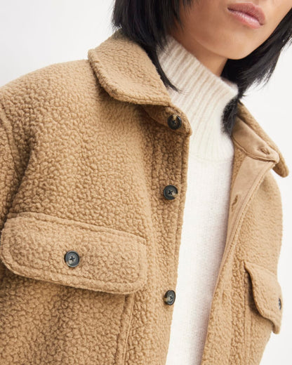 The ReNew Fleece Everyone Overshirt | Tiger's Eye