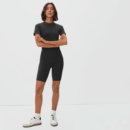 The Seamless Tee | Black