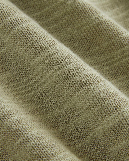 The Cotton Linen Polo | Eucalyptus