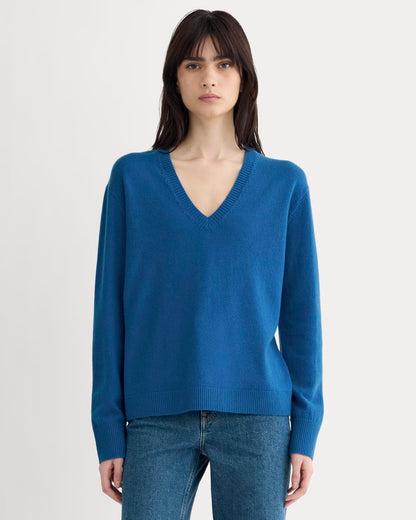 The Classic V in Cashmere | Classic Blue
