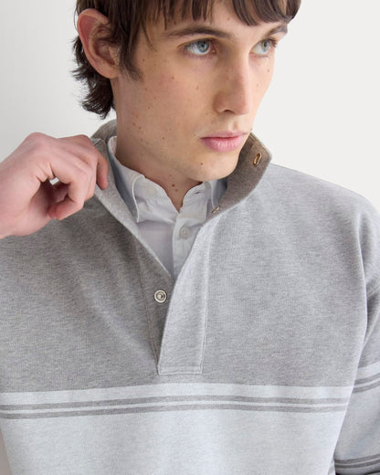 Off-Duty Terry Pullover | Vintage Heather Grey / Bone