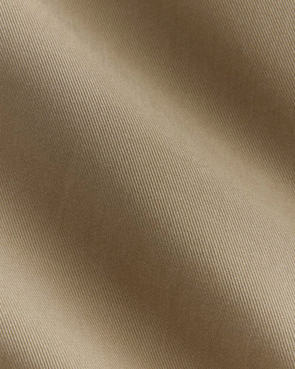 The Draper Pleated Pant in Buttersmooth | Ash Brown | 30" Inseam