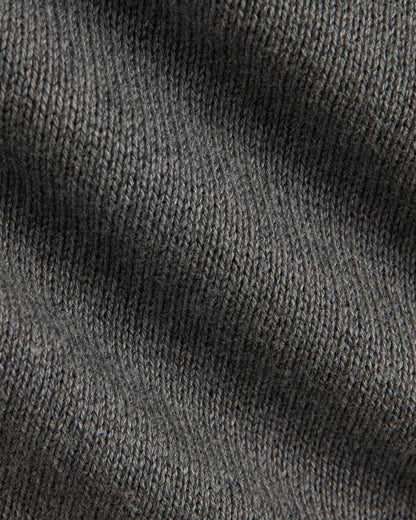 The Boxy Turtleneck in Everyday Cotton | Heathered Charcoal