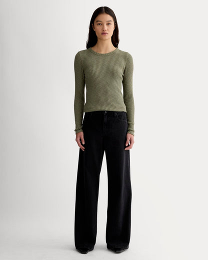 The Cozy Rib Long-Sleeve Tee | Kalamata