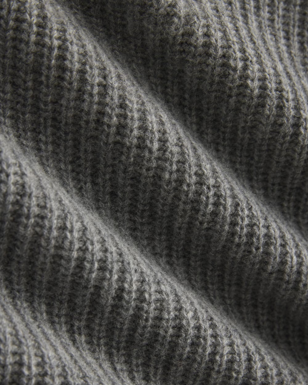 The Half-Zip Sweater in Luxe Merino | Heathered Mid-Grey