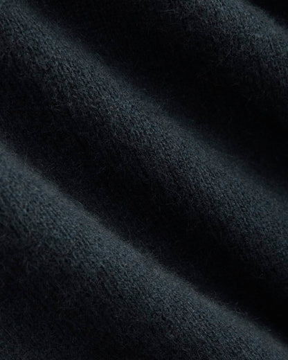 The Boxy Crew in Cashmere | Navy